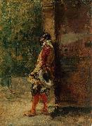 Maria Fortuny i Marsal Cavalier oil painting